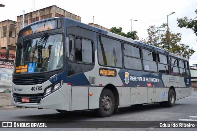 Urca Auto Ônibus 40785 na cidade de Belo Horizonte, Minas Gerais, Brasil, por Eduardo Ribeiro. ID da foto: 8182443.