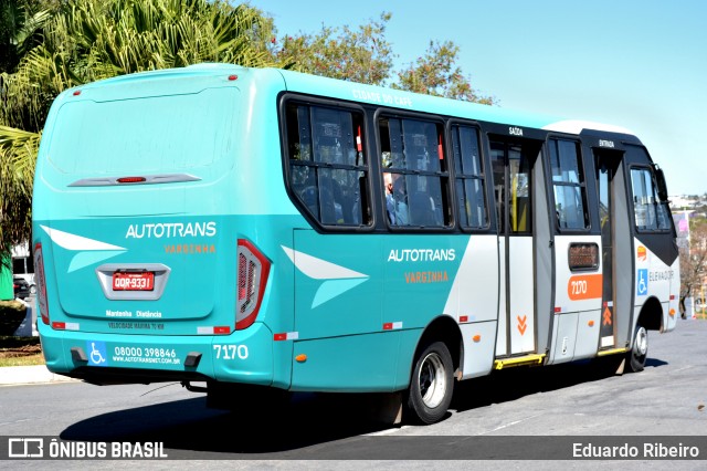 Autotrans > Turilessa 7170 na cidade de Varginha, Minas Gerais, Brasil, por Eduardo Ribeiro. ID da foto: 8182415.