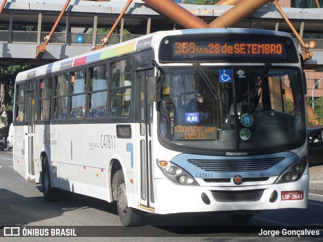 Viação Redentor C47811 na cidade de Rio de Janeiro, Rio de Janeiro, Brasil, por Jorge Gonçalves. ID da foto: 8181497.