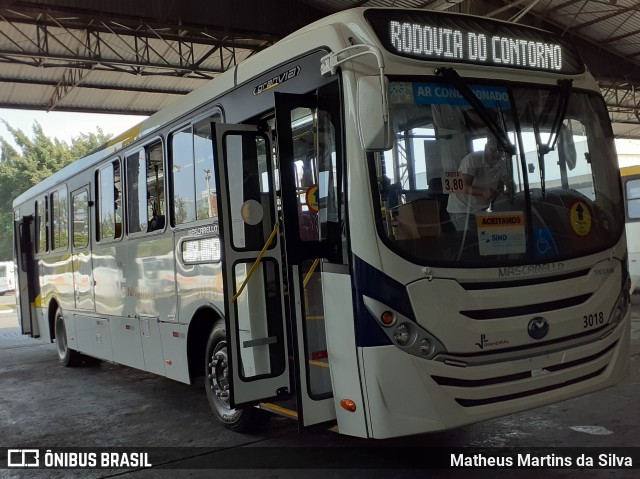 Viação Pinheiral 3018 na cidade de Volta Redonda, Rio de Janeiro, Brasil, por Matheus Martins da Silva. ID da foto: 8181117.