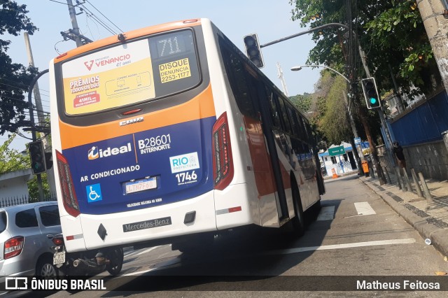 Viação Ideal B28601 na cidade de Rio de Janeiro, Rio de Janeiro, Brasil, por Matheus Feitosa . ID da foto: 8181645.