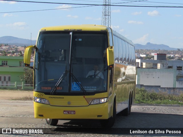 Viação Itapemirim 45629 na cidade de Caruaru, Pernambuco, Brasil, por Lenilson da Silva Pessoa. Número da foto: #8182779.