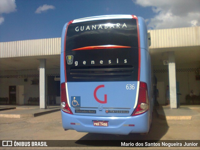 Expresso Guanabara 636 na cidade de Irecê, Bahia, Brasil, por Mario dos Santos Nogueira Junior. Número da foto: #8184690.
