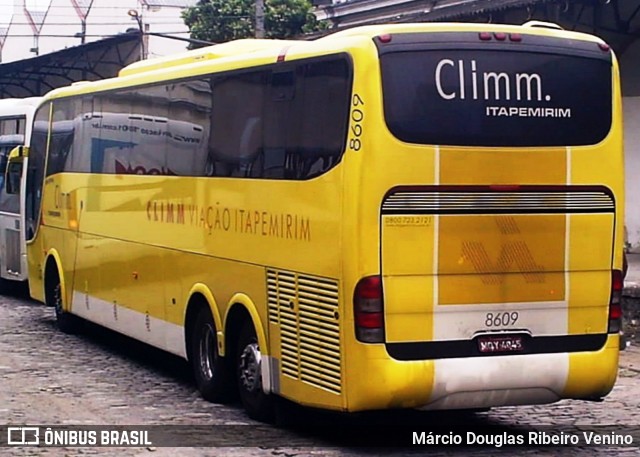 Viação Itapemirim 8609 na cidade de Rio de Janeiro, Rio de Janeiro, Brasil, por Márcio Douglas Ribeiro Venino. ID da foto: 8185904.