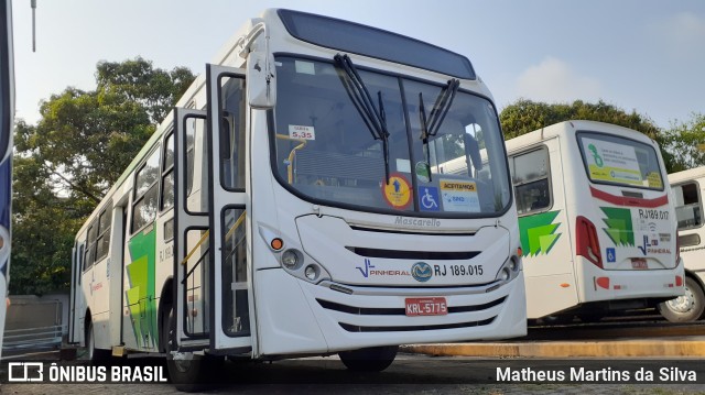 Viação Pinheiral RJ 189.015 na cidade de Volta Redonda, Rio de Janeiro, Brasil, por Matheus Martins da Silva. Número da foto: #8183505.