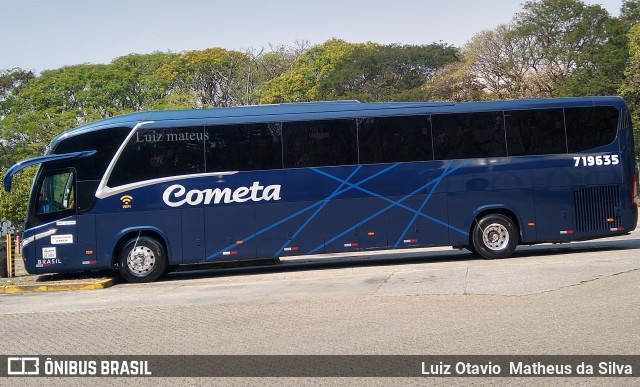 Viação Cometa 719635 na cidade de São Paulo, São Paulo, Brasil, por Luiz Otavio Matheus da Silva. ID da foto: 8184426.