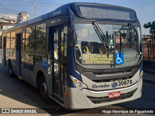 Viação Progresso 20878 na cidade de Belo Horizonte, Minas Gerais, Brasil, por Hugo Henrique de Figueiredo. Número da foto: #8187175.