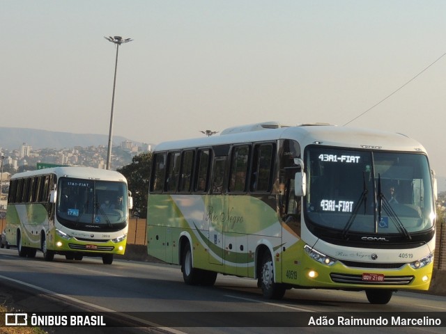 Rio Negro Fretamento e Turismo 40519 na cidade de Belo Horizonte, Minas Gerais, Brasil, por Adão Raimundo Marcelino. Número da foto: #8189035.