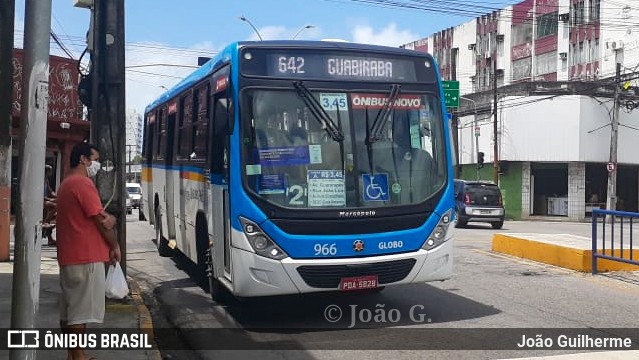 Transportadora Globo 966 na cidade de Recife, Pernambuco, Brasil, por João Guilherme. Número da foto: #8187980.