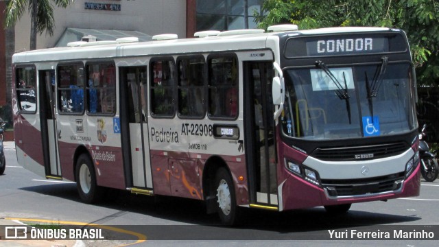 Empresa de Transportes Nova Marambaia AT-22908 na cidade de Belém, Pará, Brasil, por Yuri Ferreira Marinho. Número da foto: #8188097.
