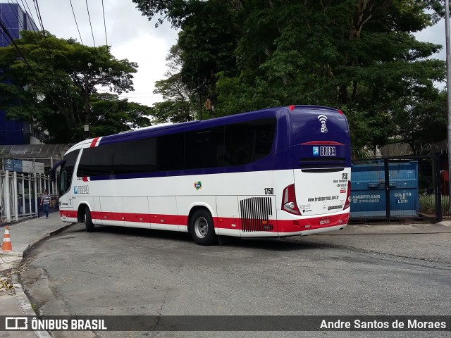 Breda Transportes e Serviços 1750 na cidade de São Paulo, São Paulo, Brasil, por Andre Santos de Moraes. Número da foto: #8187148.