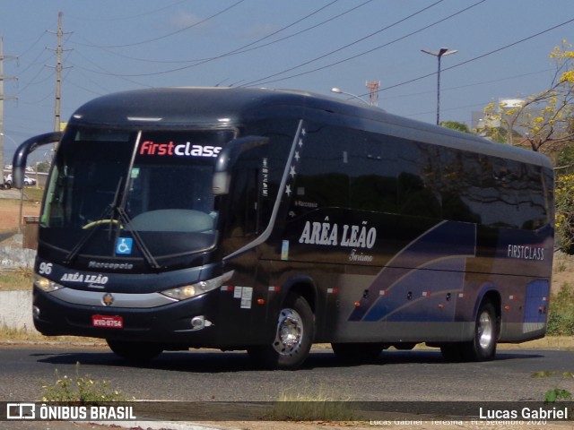 Arêa Leão Turismo 96 na cidade de Teresina, Piauí, Brasil, por Lucas Gabriel. Número da foto: #8187039.