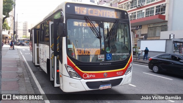 Auto Viação Alpha A48038 na cidade de Rio de Janeiro, Rio de Janeiro, Brasil, por João Victor Damião. ID da foto: 8186504.