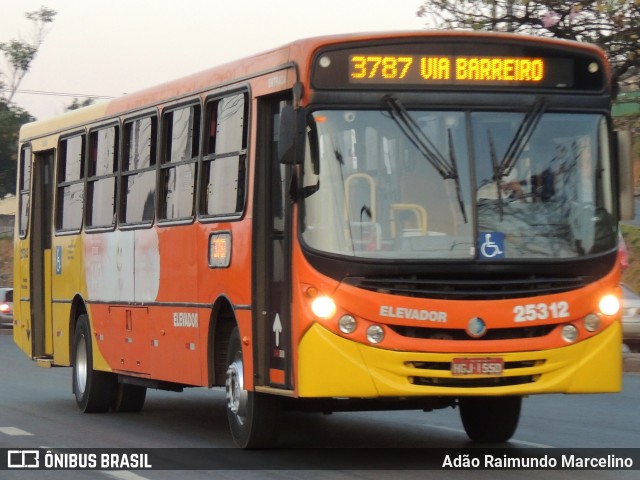 Autotrans > Turilessa 25312 na cidade de Belo Horizonte, Minas Gerais, Brasil, por Adão Raimundo Marcelino. Número da foto: #8188833.