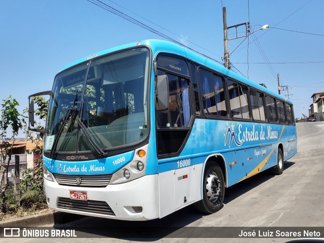 Estrela de Minas Viagens e Turismo 16000 na cidade de Conselheiro Lafaiete, Minas Gerais, Brasil, por José Luiz Soares Neto. Número da foto: #8187035.