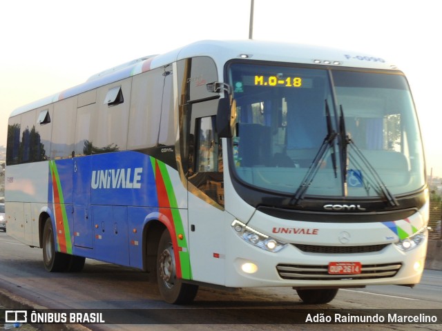 Univale Transportes F-0090 na cidade de Belo Horizonte, Minas Gerais, Brasil, por Adão Raimundo Marcelino. ID da foto: 8189154.