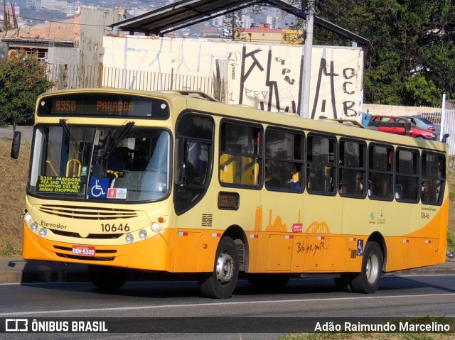 Viação Jardins 10646 na cidade de Belo Horizonte, Minas Gerais, Brasil, por Adão Raimundo Marcelino. Número da foto: #8188713.