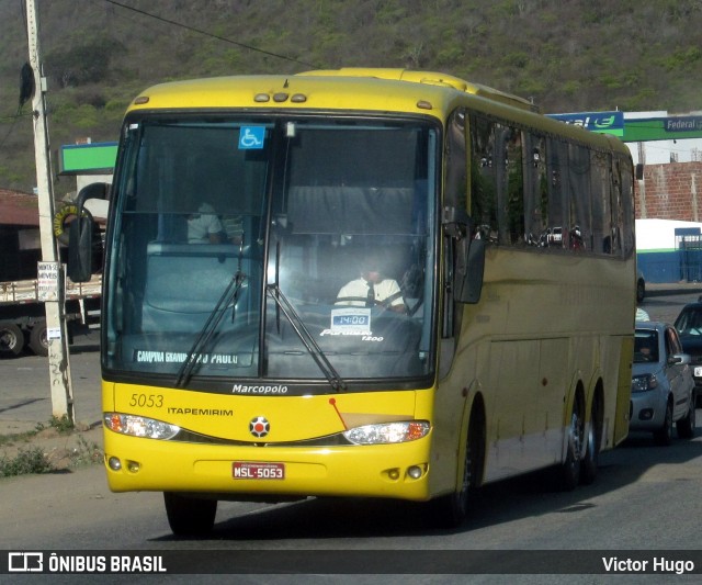 Viação Itapemirim 5053 na cidade de Caruaru, Pernambuco, Brasil, por Victor Hugo. ID da foto: 8187155.