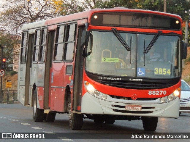 Viação Novo Retiro 88270 na cidade de Belo Horizonte, Minas Gerais, Brasil, por Adão Raimundo Marcelino. Número da foto: #8188850.
