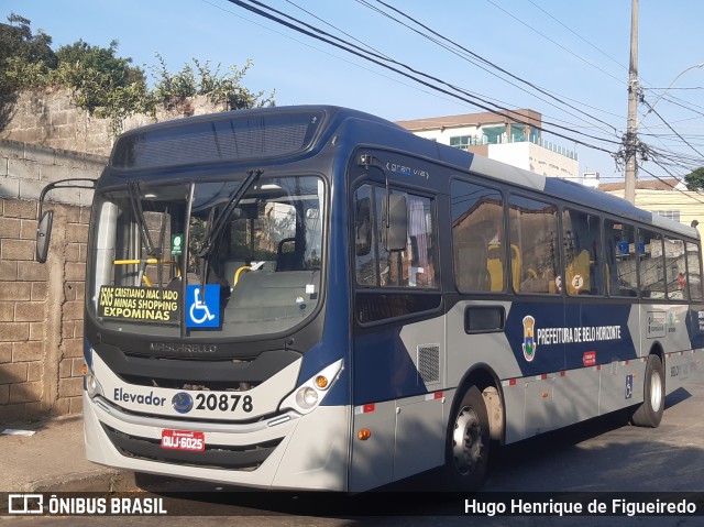 Viação Progresso 20878 na cidade de Belo Horizonte, Minas Gerais, Brasil, por Hugo Henrique de Figueiredo. ID da foto: 8187169.