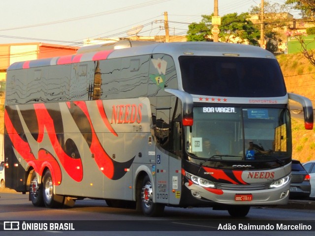 Needs Tur 3700 na cidade de Belo Horizonte, Minas Gerais, Brasil, por Adão Raimundo Marcelino. ID da foto: 8192334.