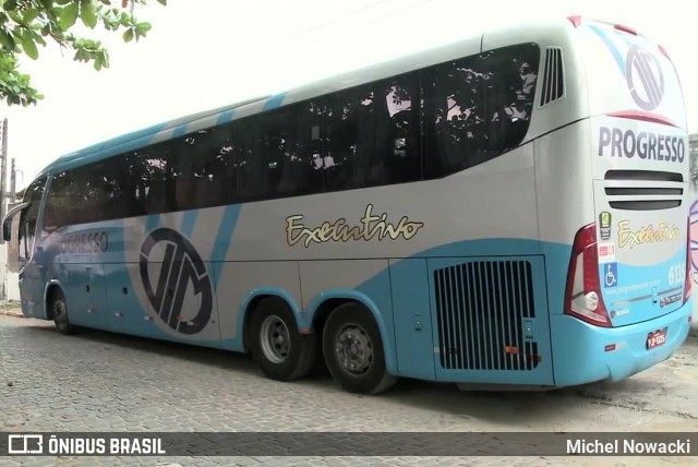 Auto Viação Progresso 6135 na cidade de Barra de São Miguel, Alagoas, Brasil, por Michel Nowacki. ID da foto: 8190713.