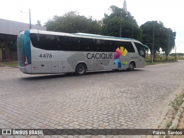 Cacique Transportes 4476 na cidade de Cruz das Almas, Bahia, Brasil, por Flávio  Santos. Número da foto: #8189260.