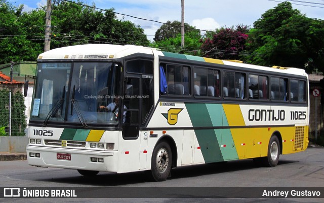 Empresa Gontijo de Transportes 11025 na cidade de Belo Horizonte, Minas Gerais, Brasil, por Andrey Gustavo. ID da foto: 8192030.