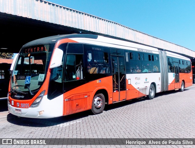 Itajaí Transportes Coletivos 2011 na cidade de Campinas, São Paulo, Brasil, por Henrique Alves de Paula Silva. ID da foto: 8189622.