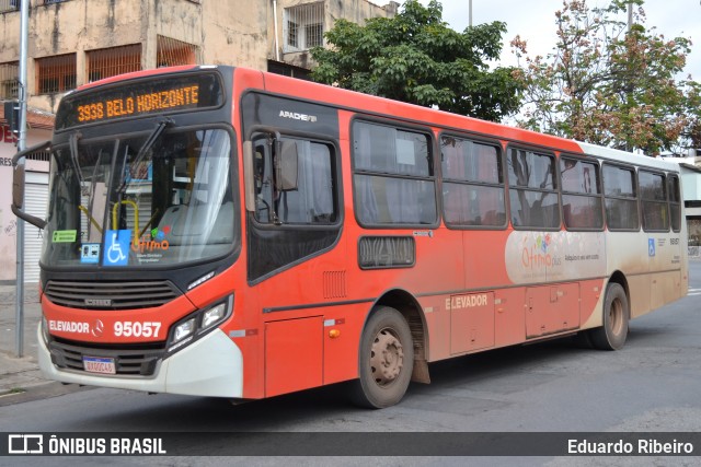 Santa Fé Transportes 95057 na cidade de Belo Horizonte, Minas Gerais, Brasil, por Eduardo Ribeiro. Número da foto: #8193902.