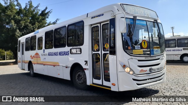 Viação Agulhas Negras RJ 169.031 na cidade de Volta Redonda, Rio de Janeiro, Brasil, por Matheus Martins da Silva. Número da foto: #8192703.