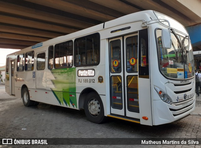 Viação Pinheiral RJ 189.012 na cidade de Volta Redonda, Rio de Janeiro, Brasil, por Matheus Martins da Silva. Número da foto: #8192689.