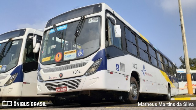 Viação Pinheiral 3002 na cidade de Volta Redonda, Rio de Janeiro, Brasil, por Matheus Martins da Silva. Número da foto: #8192754.