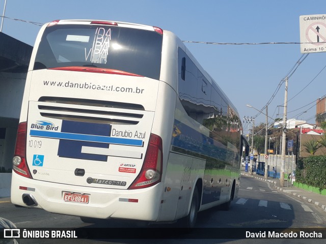 VIDA - Viação Danúbio Azul 10.019 na cidade de Cotia, São Paulo, Brasil, por David Macedo Rocha. ID da foto: 8192604.