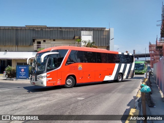 Viação Cidade do Aço RJ 174.073 na cidade de Rio de Janeiro, Rio de Janeiro, Brasil, por Adriano  Almeida. Número da foto: #8194398.