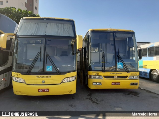 Viação Itapemirim 49017 na cidade de São Paulo, São Paulo, Brasil, por Marcelo Horta. ID da foto: 8193291.