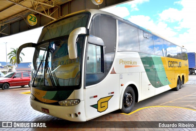 Empresa Gontijo de Transportes 14290 na cidade de Perdões, Minas Gerais, Brasil, por Eduardo Ribeiro. ID da foto: 8193954.