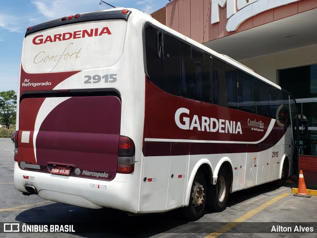 Expresso Gardenia 2915 na cidade de Formiga, Minas Gerais, Brasil, por Ailton Alves. Número da foto: #8193566.
