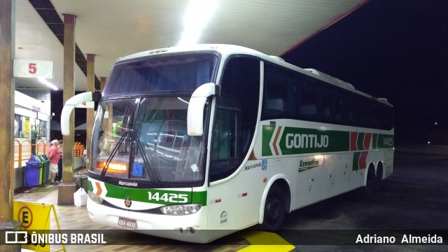 Empresa Gontijo de Transportes 14425 na cidade de João Monlevade, Minas Gerais, Brasil, por Adriano  Almeida. ID da foto: 8194622.