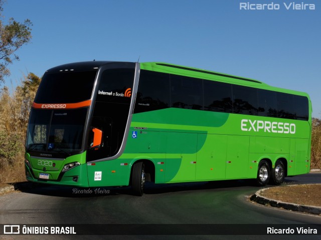 Expresso Transporte e Turismo Ltda. 2020 na cidade de Brasília, Distrito Federal, Brasil, por Ricardo Vieira. ID da foto: 8196251.