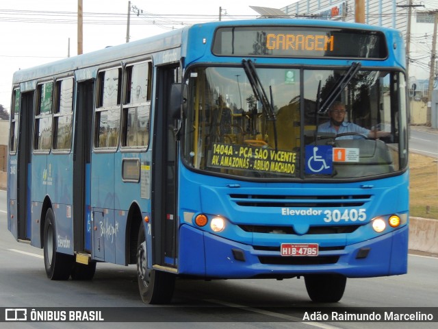 Bettania Ônibus 30405 na cidade de Belo Horizonte, Minas Gerais, Brasil, por Adão Raimundo Marcelino. ID da foto: 8198059.