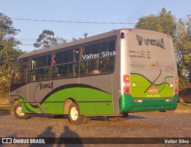 Turin Transportes 3210 na cidade de Ouro Preto, Minas Gerais, Brasil, por Valter Silva. ID da foto: 8195871.