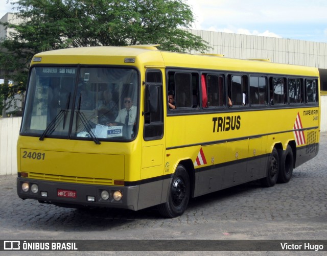 Viação Itapemirim 24081 na cidade de Caruaru, Pernambuco, Brasil, por Victor Hugo. ID da foto: 8196252.