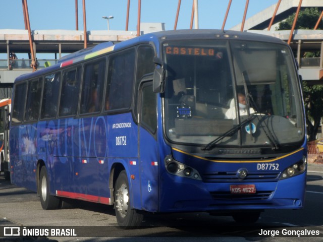 Expresso Pégaso D87752 na cidade de Rio de Janeiro, Rio de Janeiro, Brasil, por Jorge Gonçalves. ID da foto: 8196869.