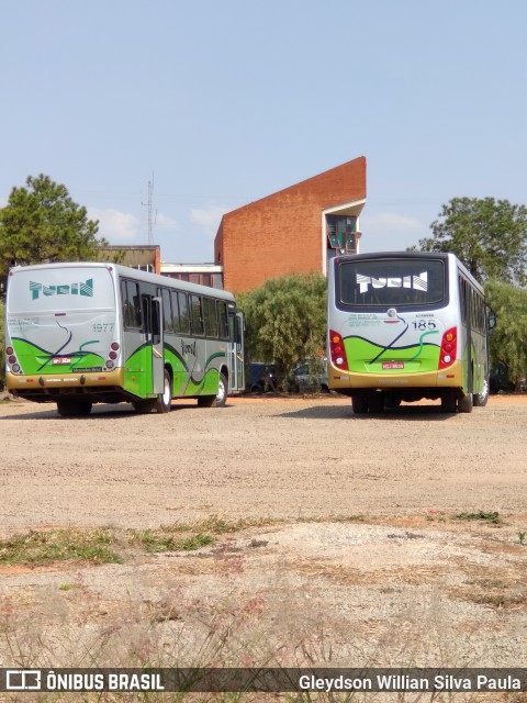 Turin Transportes 185 na cidade de Congonhas, Minas Gerais, Brasil, por Gleydson Willian Silva Paula. Número da foto: #8198072.
