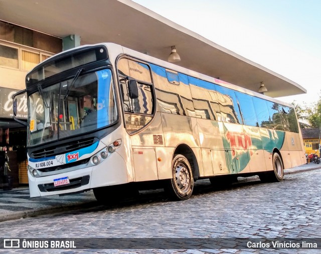 Auto Viação 1001 RJ 108.004 na cidade de Araruama, Rio de Janeiro, Brasil, por Carlos Vinícios lima. ID da foto: 8197764.