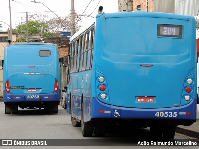 Salvadora Transportes > Transluciana 40535 na cidade de Belo Horizonte, Minas Gerais, Brasil, por Adão Raimundo Marcelino. Número da foto: #8197986.