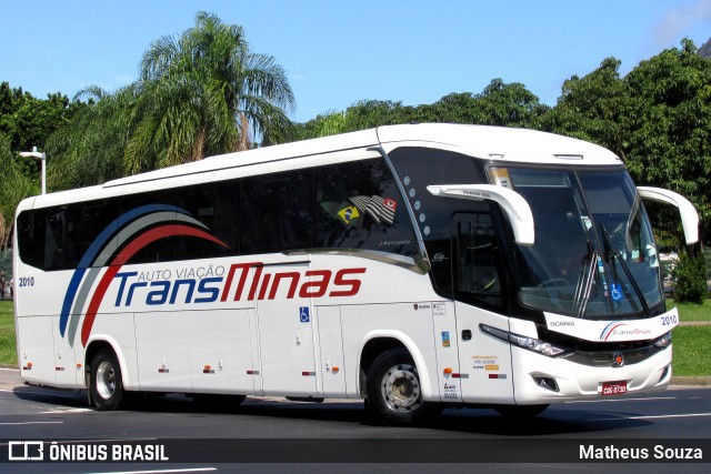 Auto Viação TransMinas 2010 na cidade de Rio de Janeiro, Rio de Janeiro, Brasil, por Matheus Souza. Número da foto: #8197600.