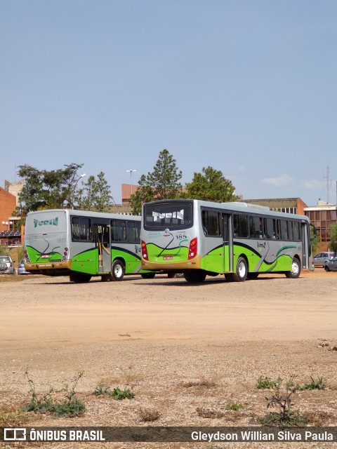 Turin Transportes 185 na cidade de Congonhas, Minas Gerais, Brasil, por Gleydson Willian Silva Paula. Número da foto: #8198089.