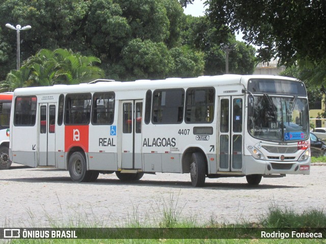 Real Alagoas de Viação 4407 na cidade de Maceió, Alagoas, Brasil, por Rodrigo Fonseca. Número da foto: #8197794.